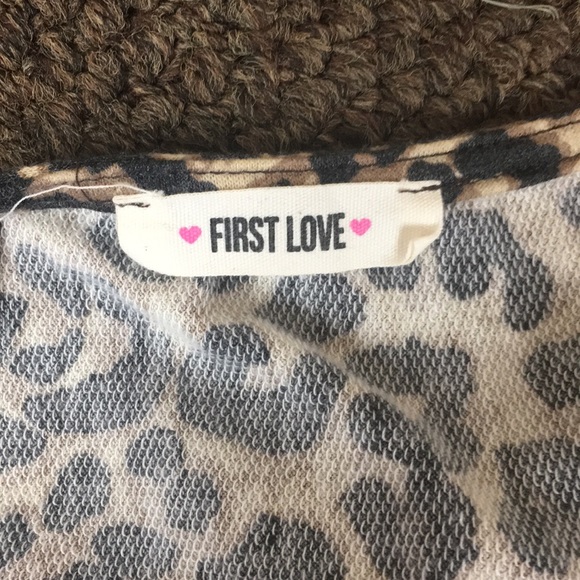 leopard • short sleeve tee shirt dress • pockets - Picture 7 of 7